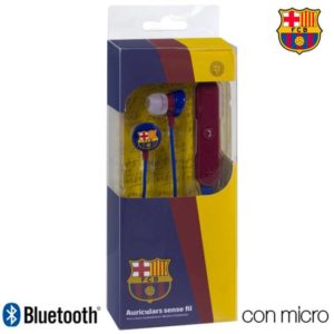 Auriculares bluetooth deportivos fútbol F.C. Barcelona