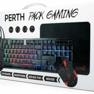 Pack teclado + ratón + auriculares gaming Perth