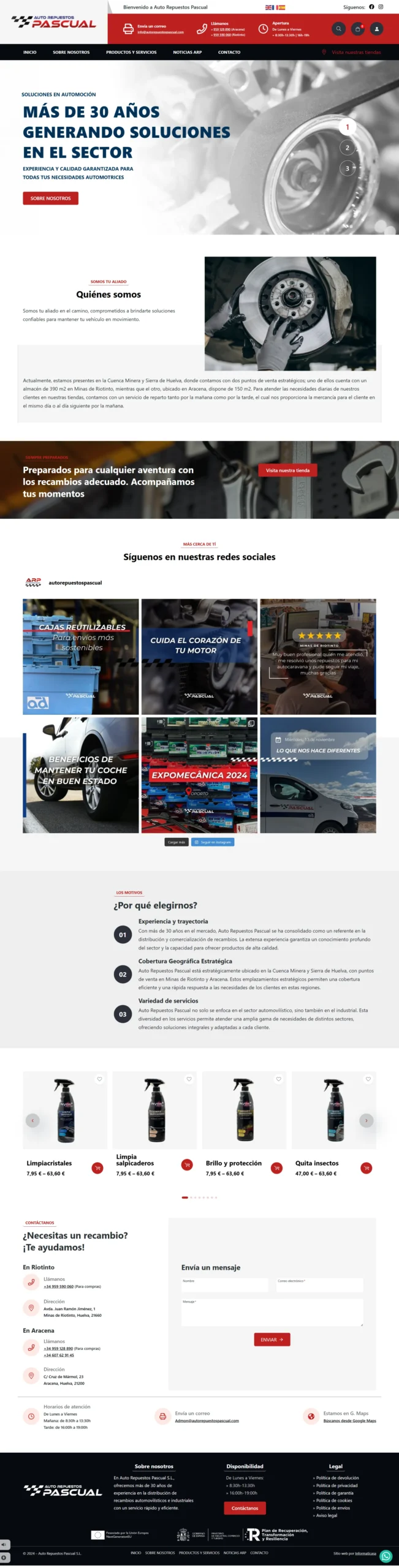 autorepuestos pascual
